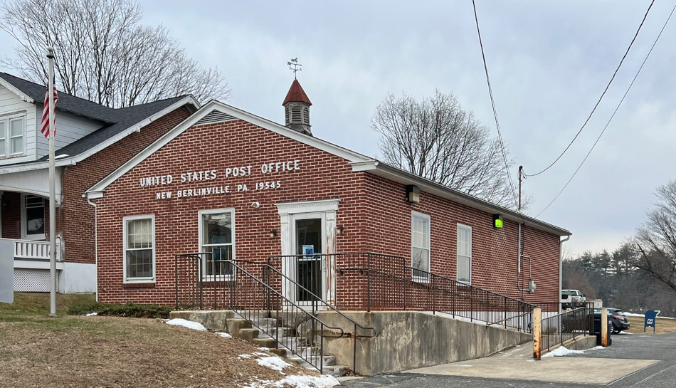 US Post Office New Berlinville, Pennsylvania