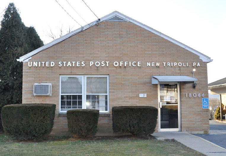 US Post Office New Tripoli, Pennsylvania