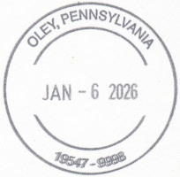 US Post Office Oley, Pennsylvania