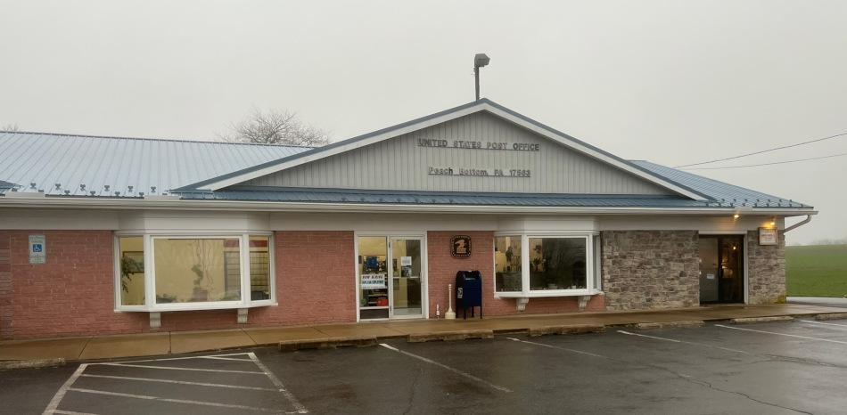 US Post Office Peach Bottom, Pennsylvania