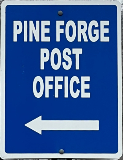 US Post Office Pine Forge, Pennsylvania