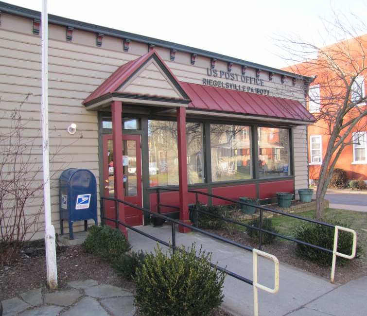 US Post Office Riegelsville, Pennsylvania