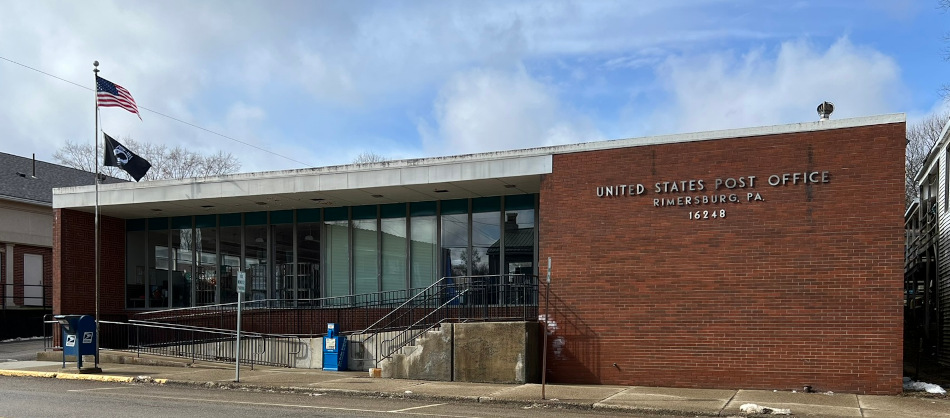 US Post Office Rimersburg , Pennsylvania