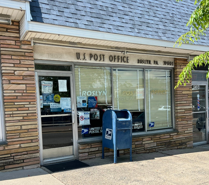 US Post Office Roslyn, Pennsylvania