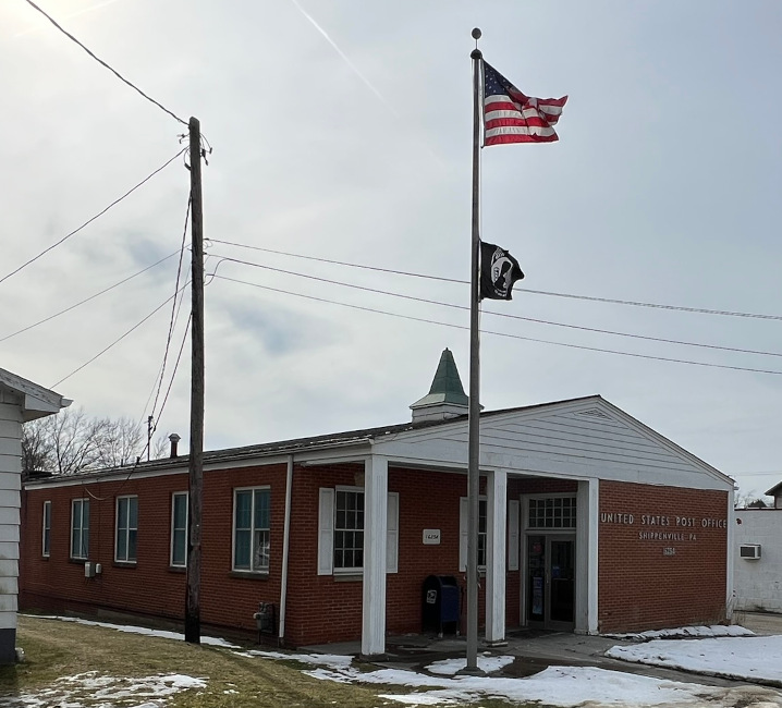 US Post Office Shippenville  , Pennsylvania