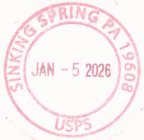 US Post Office Sinking Spring, Pennsylvania