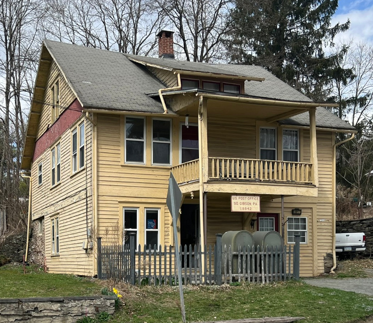 US Post Office South Gibson, Pennsylvania