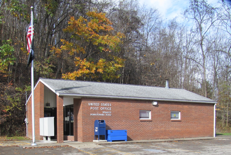 US Post Office Spraggs  , Pennsylvania