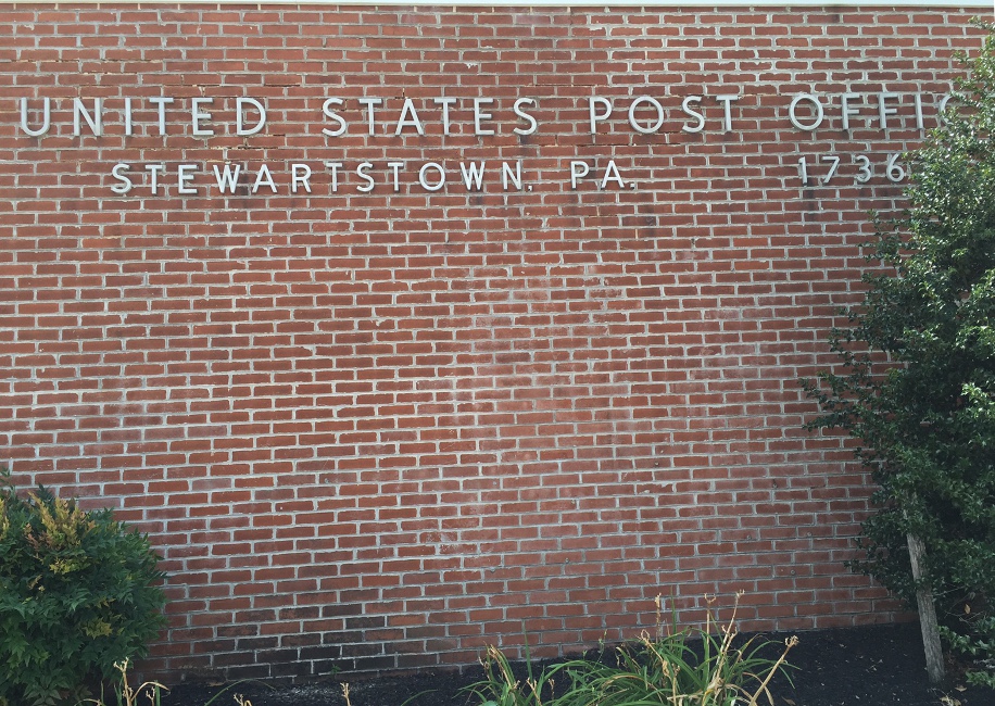 US Post Office Stewartstown, Pennsylvania