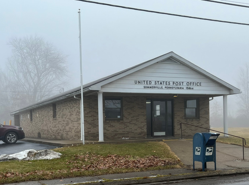 US Post Office Summerville , Pennsylvania