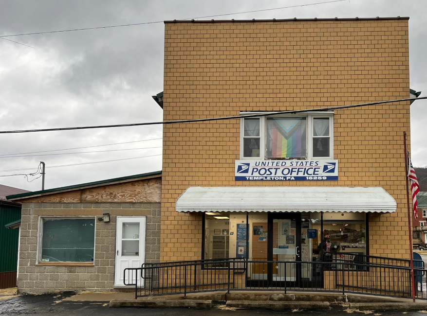 US Post Office Templeton , Pennsylvania
