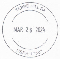 US Post Office Terre Hill, Pennsylvania