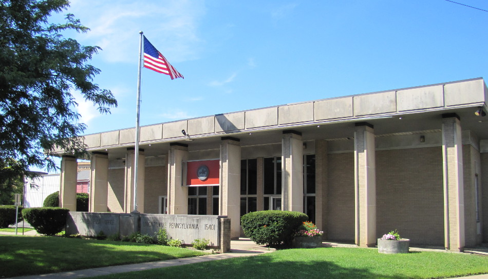 US Post Office Chestnut Ridge, Pennsylvania