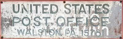 US Post Office Walston , Pennsylvania