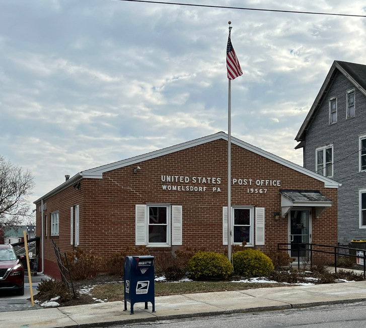 US Post Office Womelsdorf, Pennsylvania
