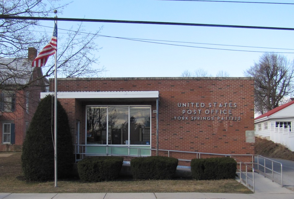 US Post Office York Springs, Pennsylvania