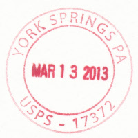 US Post Office York Springs, Pennsylvania