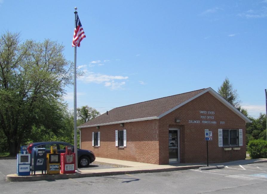 US Post Office Zullinger, Pennsylvania