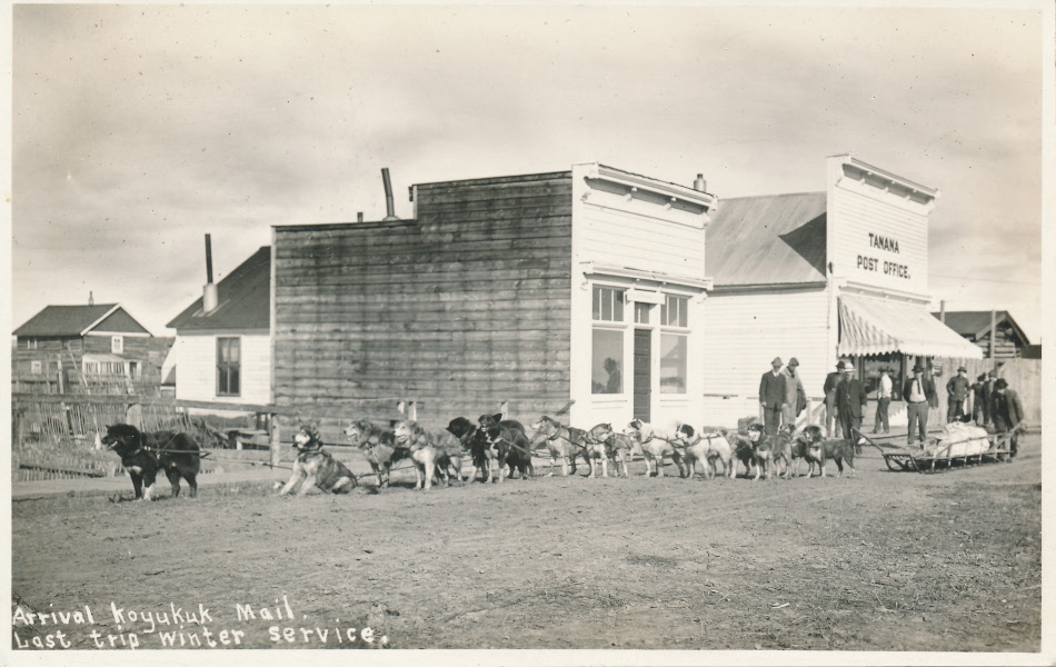 Tanana, Alaska Post Office Post Card