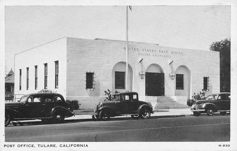 Los Angeles, California Post Office Post Card
