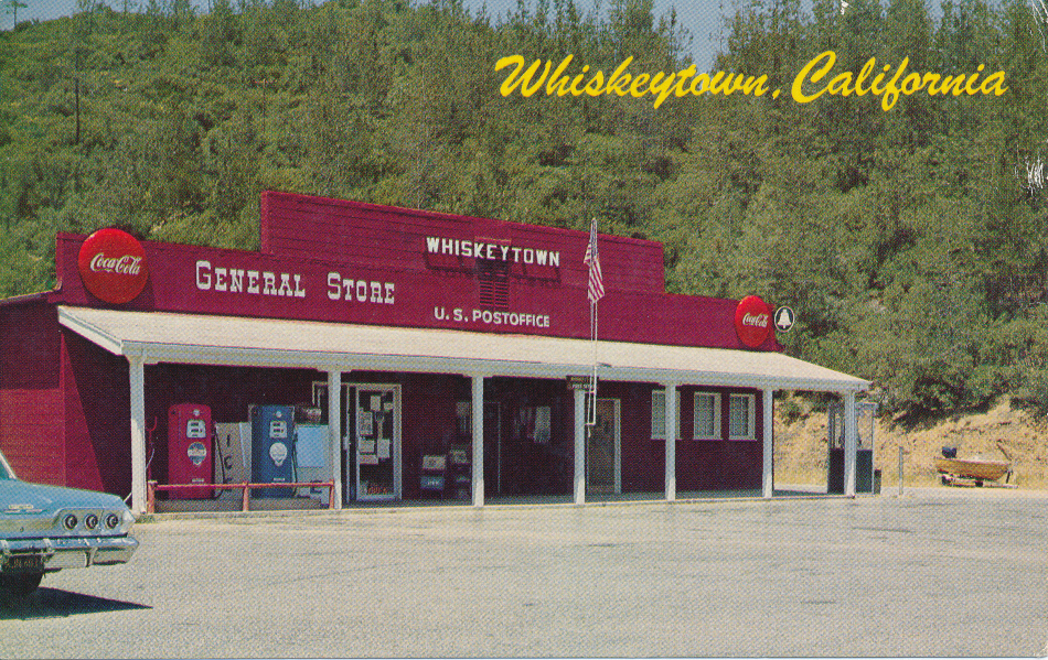 Whiskeytown, California Post Office Post Card