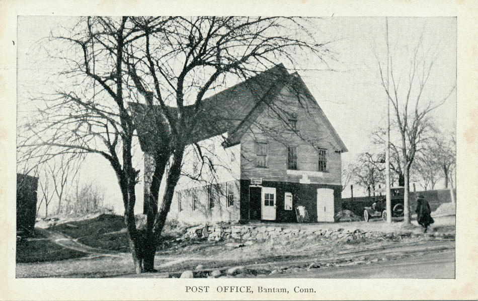 Bantam, Connecticut Post Office Post Card