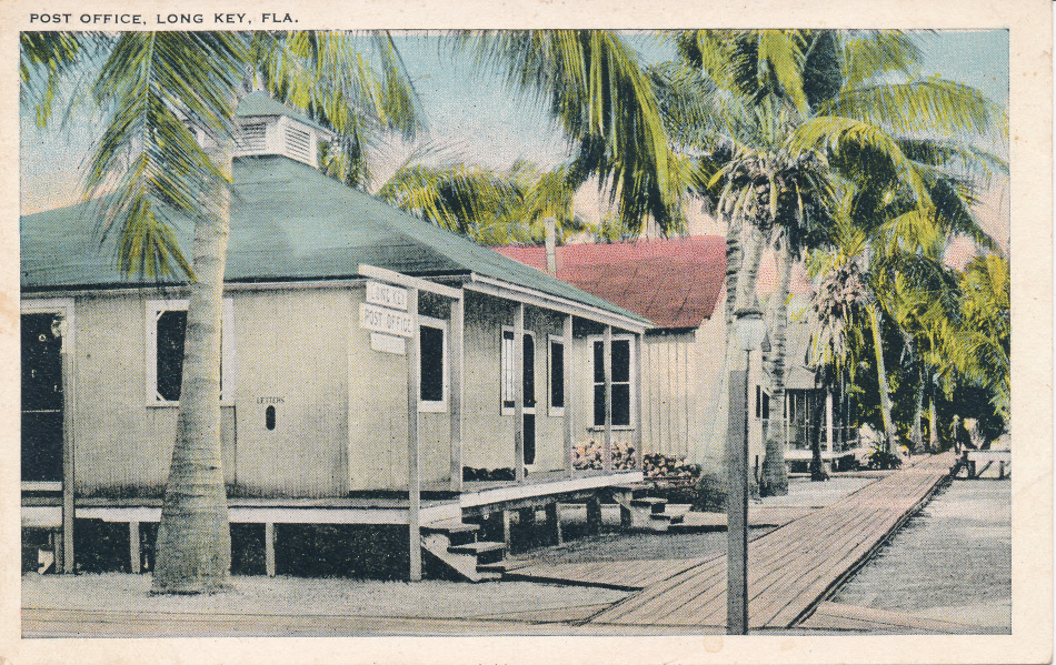 Long_key, Florida Post Office Post Card