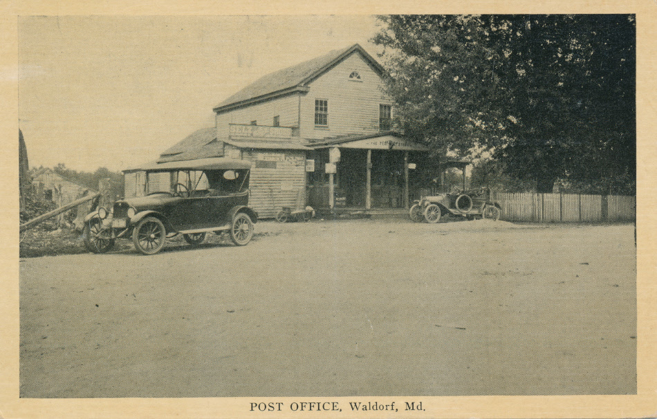 Waldorf, Maryland Post Office Post Card