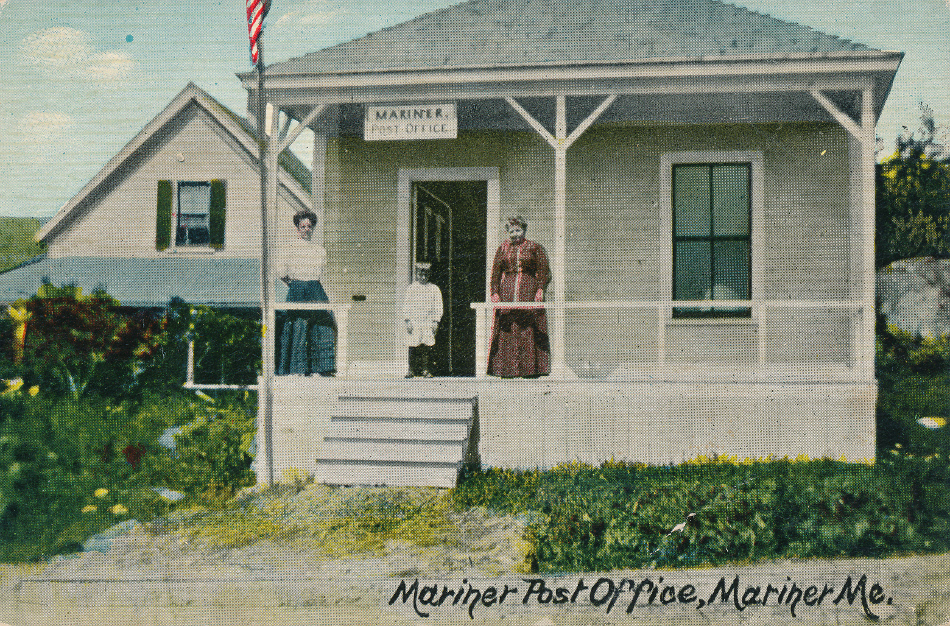 Mariner, Maine Post Office Post Card