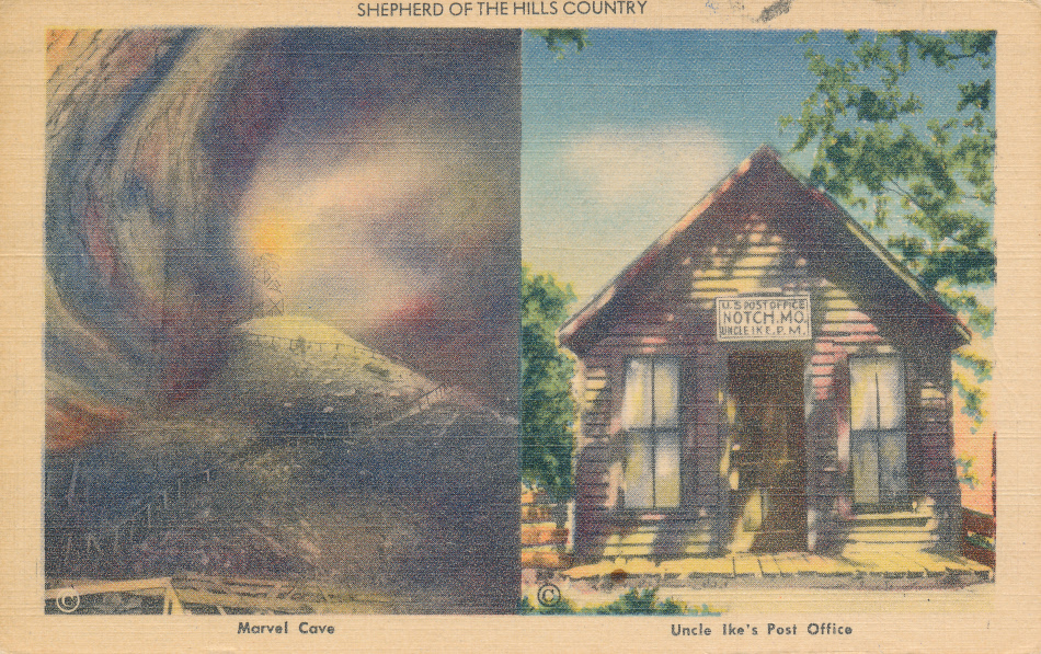 Notch, Missouri Post Office Post Card