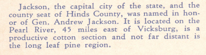 Jackson, Mississippi Post Office Post Card