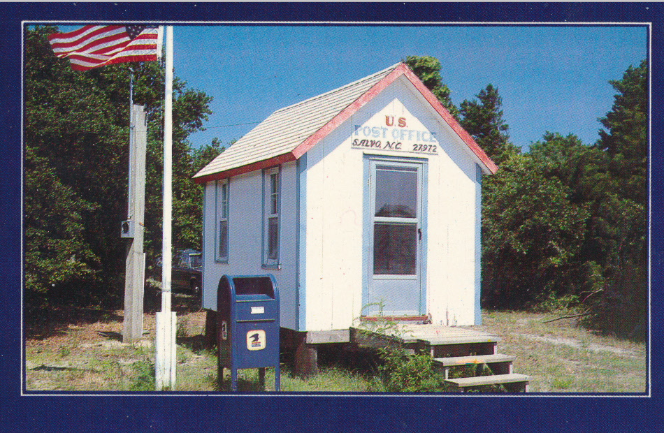 Salvo, North Carolina Post Office Post Card