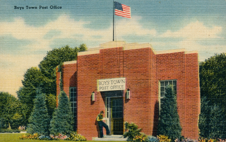 Boys Town, Nebraska Post Office Photo