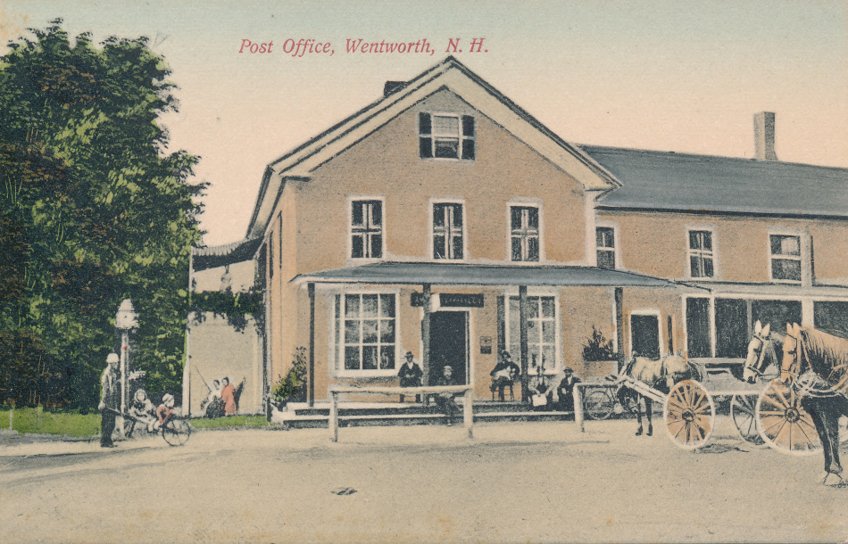 Wentworth, New Hampshire Post Office Post Card