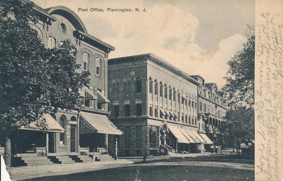 Flemington, New Jersey Post Office Post Card