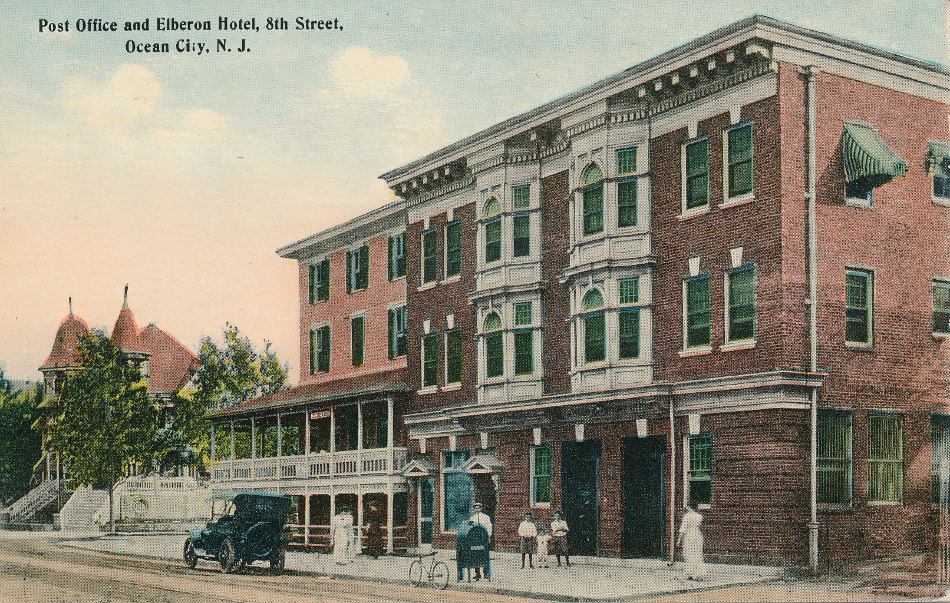 Ocean City, New Jersey Post Office Post Card