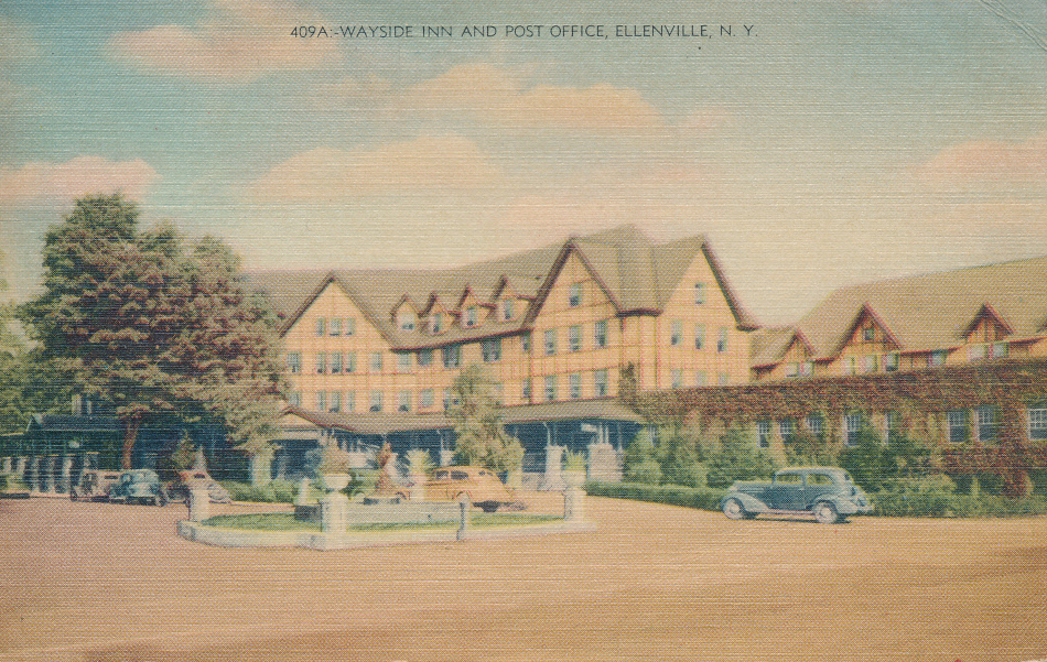 Ellenville, New York Post Office Post Card