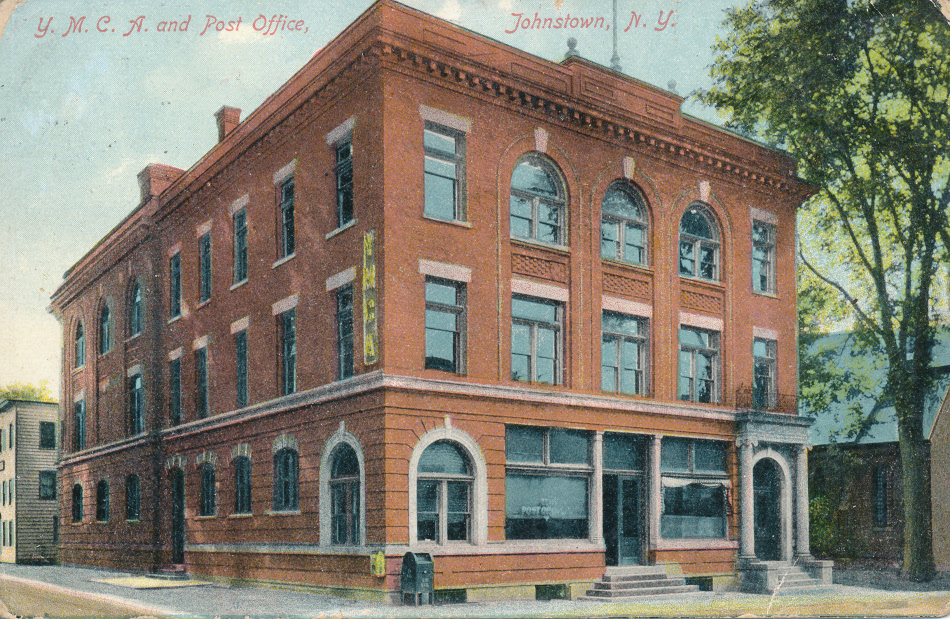 Johnstown, New York Post Office Post Card