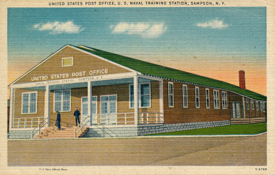 Niagra Falls, New York Post Office Post Card