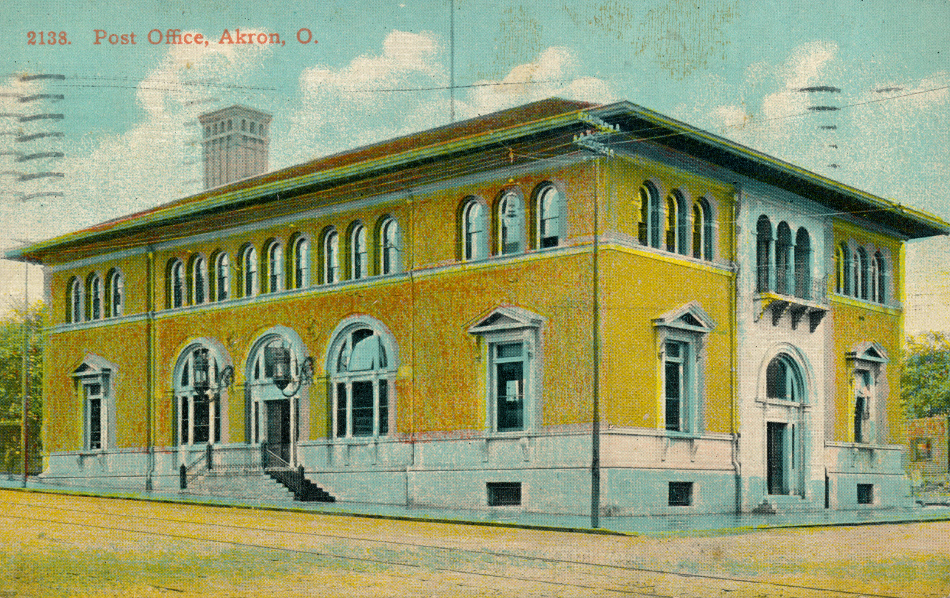 Akron, Ohio Post Office Photo