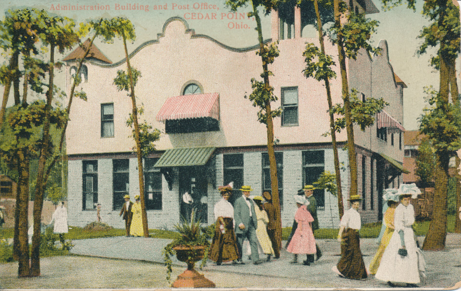 Cedar Point, Ohio Post Office Post Card