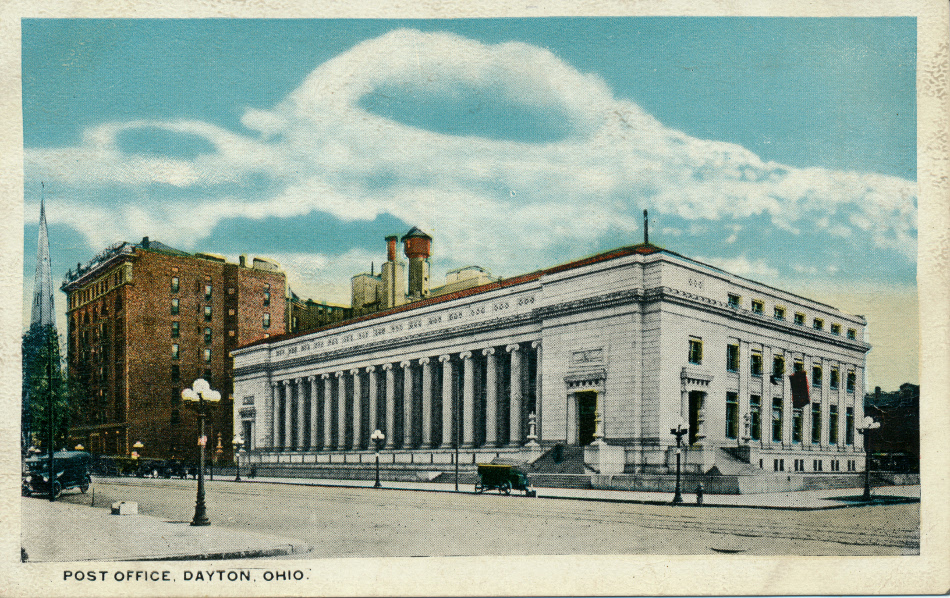 Dayton, Ohio Post Office Post Card
