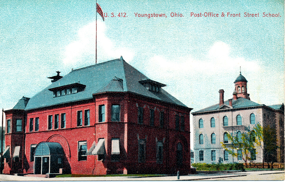 Youngstown, Ohio Post Office Post Card