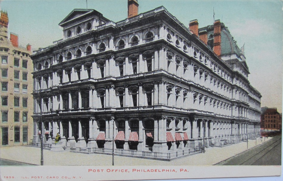 Philadelphia, Pennsylvania Post Office Post Card