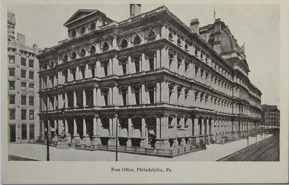 Philadelphia, Pennsylvania Post Office Post Card