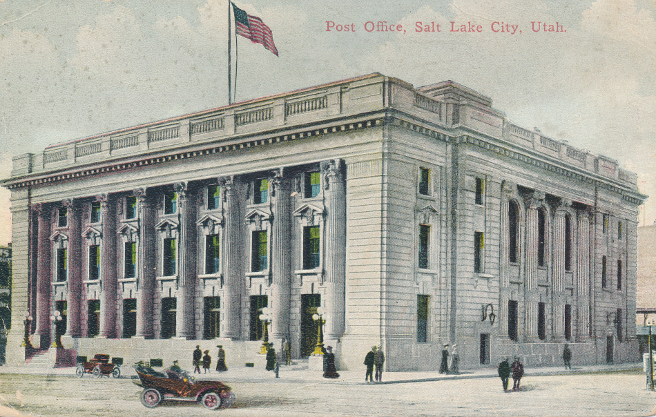 Ogden, Utah Post Office Post Card