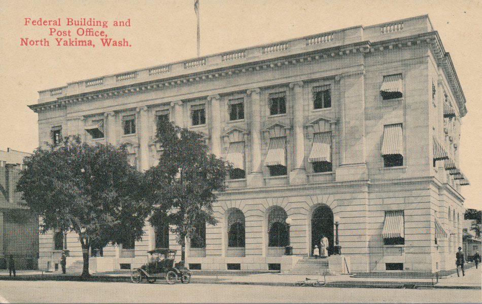 North Yakima, Washington Post Office Post Card