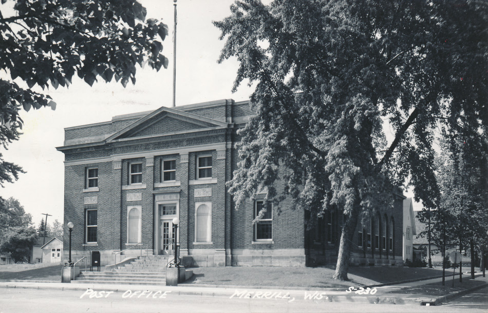 Merrill Wisconsin Post Office Photo