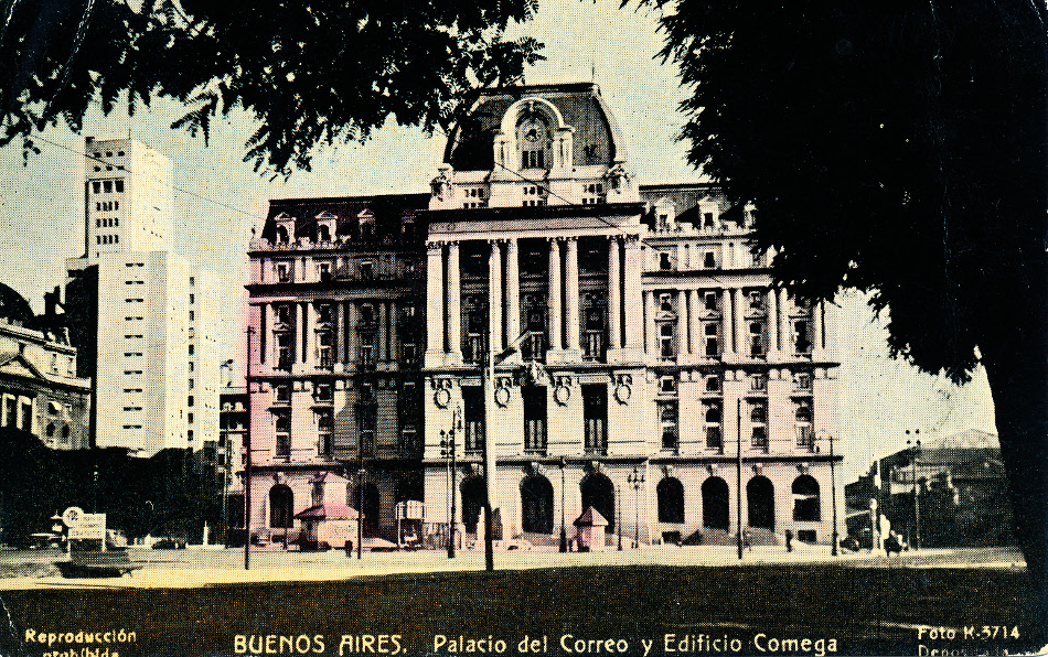 Argentina,Buenos Aires Post Office Post Card
