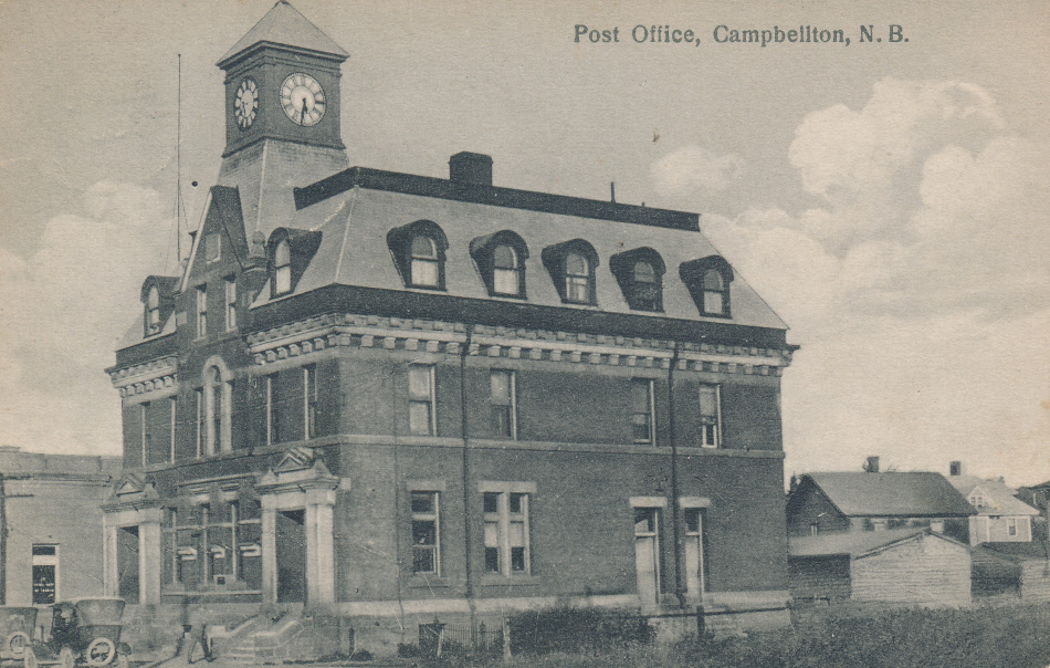 Campbellton,  Post Office Post Card